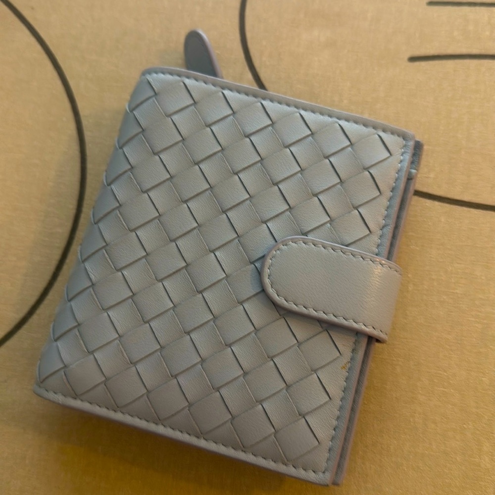 Bottega Veneta wallet in light blue
